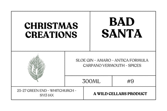 Christmas Creations Cocktails - Bad Santa