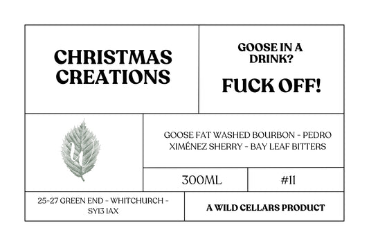 Christmas Creations Cocktails - Goose in a Drink? Fuck Off!